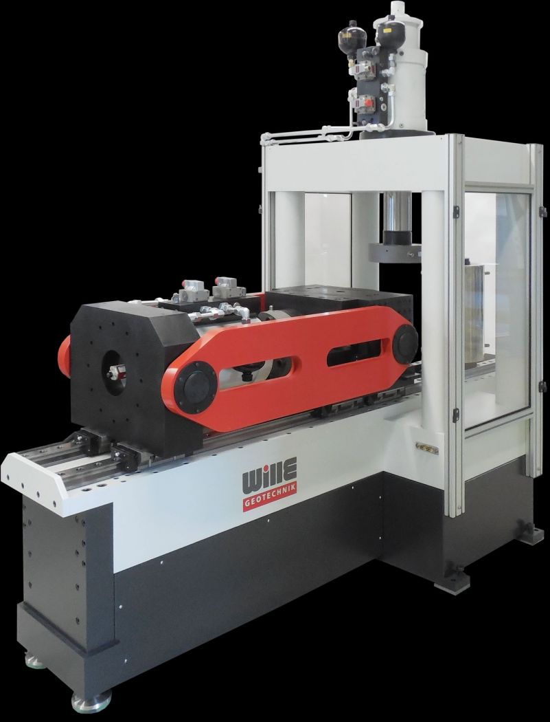 Combined Direct Shear / Triaxial Testing APS Wille Geotechnik